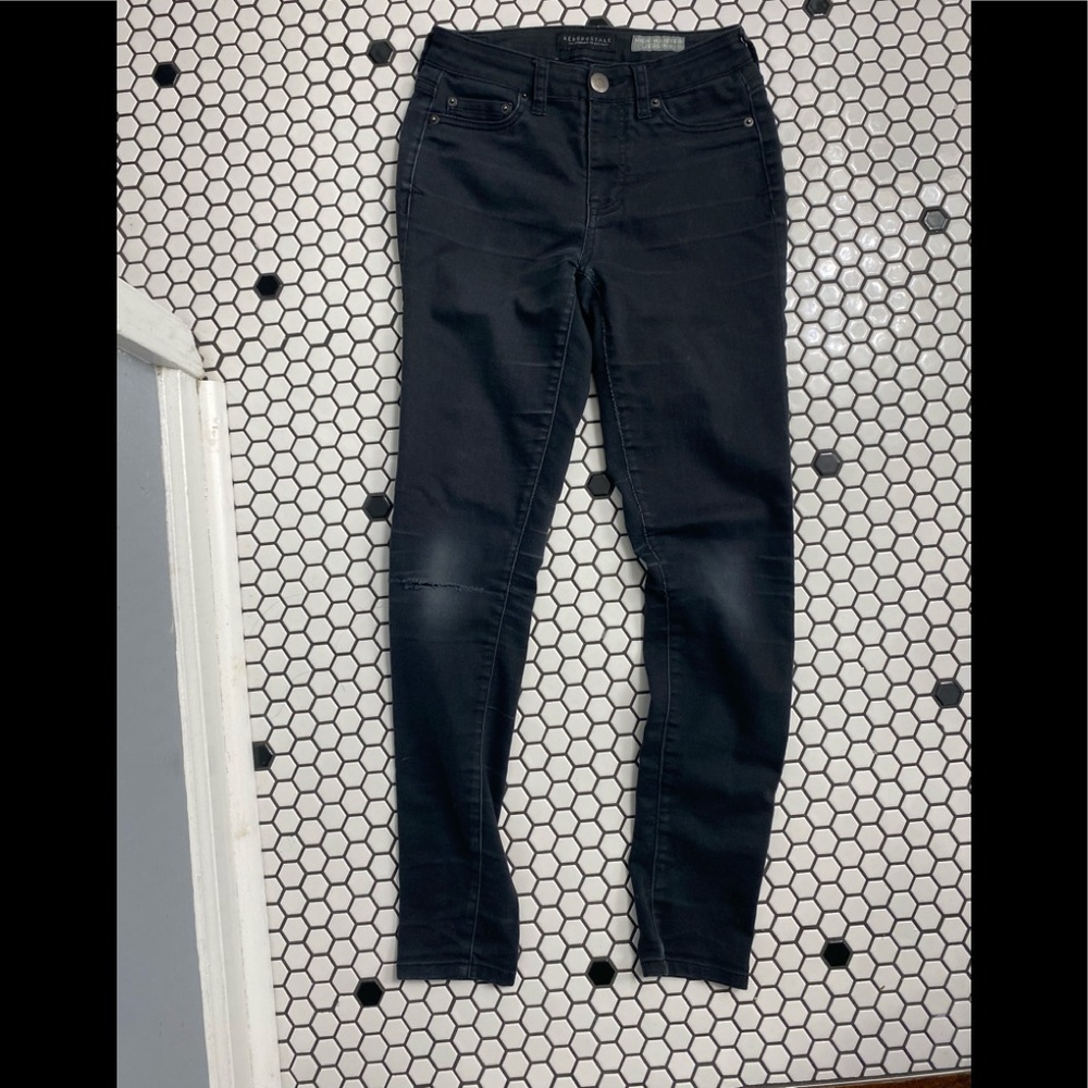 Aeropostale high waisted jeggings size 00